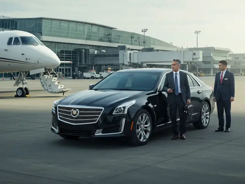 Scotch Plains Limo & Car Service airport pickup vehicle